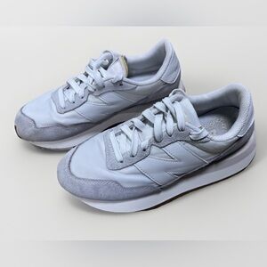 New Balance Women's Light Gray Athletic Shoes